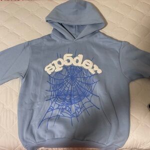 Baby blue Spider hoodie
